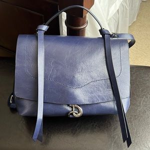 Rebecca minkoff stella distressed leather satchel (NEW)